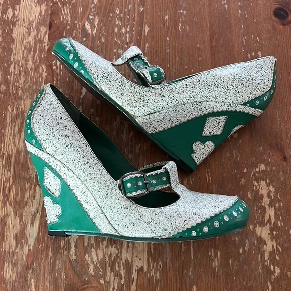 Irregular Choice Lucky Wedges - Picture 2 of 12